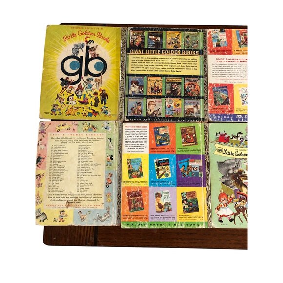 Vintage Little Golden Book Lot Of 8 Childrens Story Books Howdy Doody Rudolph - Picture 4 of 16